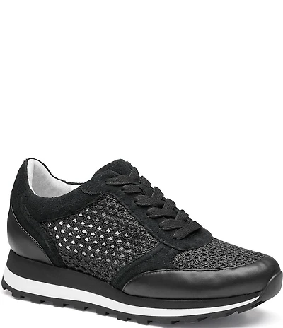 Johnston & Murphy Women's Piper Crochet Sneakers