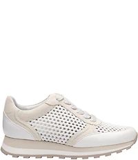 Johnston & Murphy Women's Piper Multi Crochet Lace Up Sneakers
