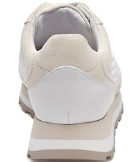 Johnston & Murphy Women's Piper Multi Crochet Lace Up Sneakers