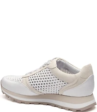 Johnston & Murphy Women's Piper Multi Crochet Lace Up Sneakers