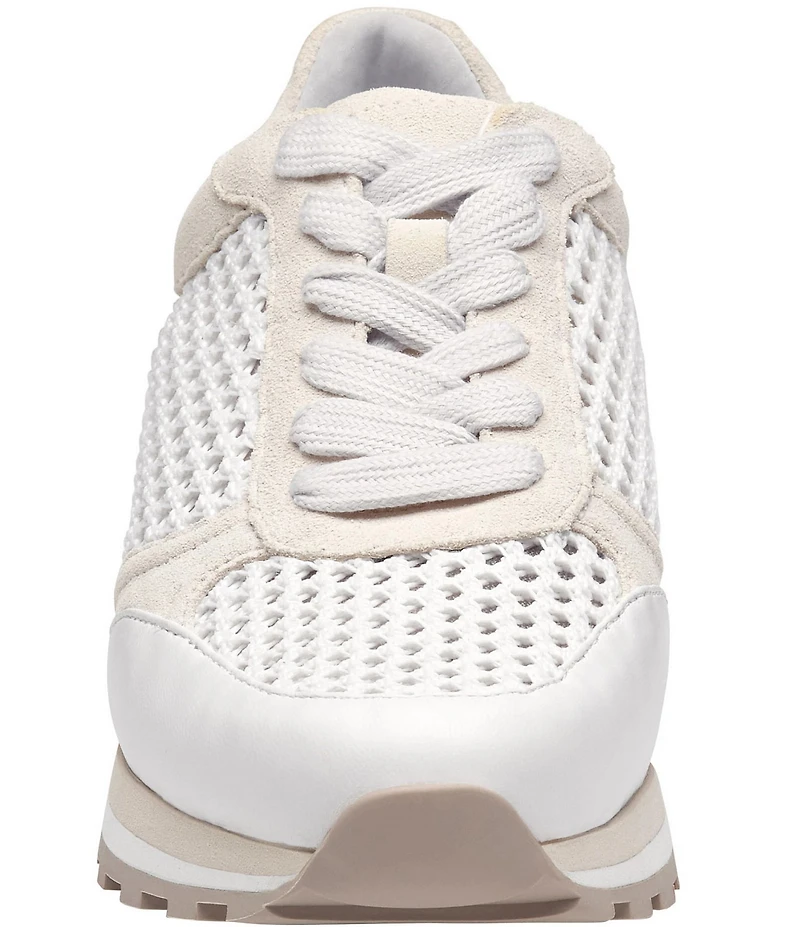 Johnston & Murphy Women's Piper Multi Crochet Lace Up Sneakers