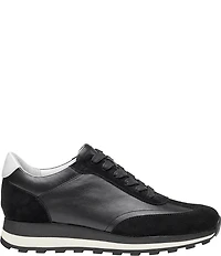 Johnston & Murphy Women's Piper Suede and Leather Lace Up Sneakers
