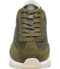 Johnston & Murphy Women's Piper T-Toe Leather and Suede Sneakers
