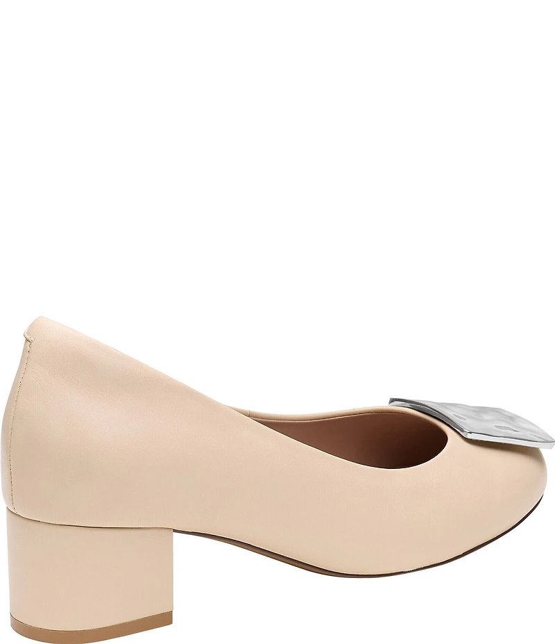 Johnston & Murphy Women's Sienna Nappa Leather Mismatch Ornament Pumps