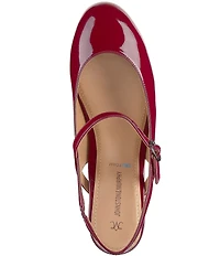 Johnston & Murphy Women's Sienna Patent Leather Slingback Mary Jane Pumps