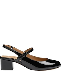 Johnston & Murphy Women's Sienna Patent Leather Slingback Mary Jane Pumps