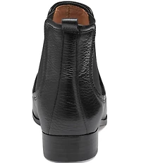 Johnston & Murphy Women's Tinsley Leather Chelsea Booties