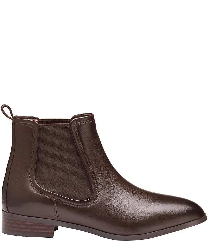 Johnston & Murphy Women's Tinsley Leather Chelsea Booties