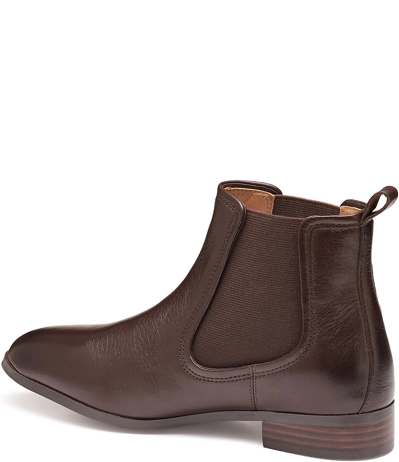 Johnston & Murphy Women's Tinsley Leather Chelsea Booties