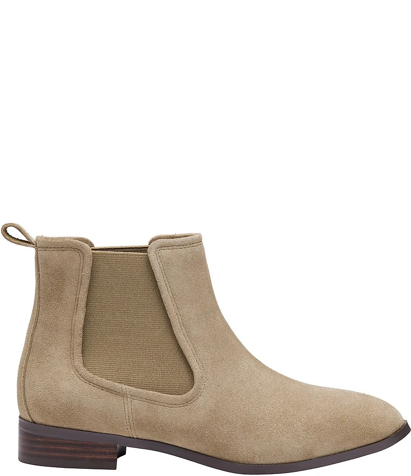 Johnston & Murphy Women's Tinsley Suede Chelsea Booties