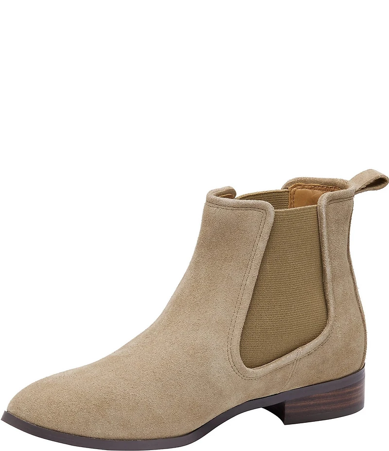 Johnston & Murphy Women's Tinsley Suede Chelsea Booties