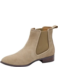 Johnston & Murphy Women's Tinsley Suede Chelsea Booties