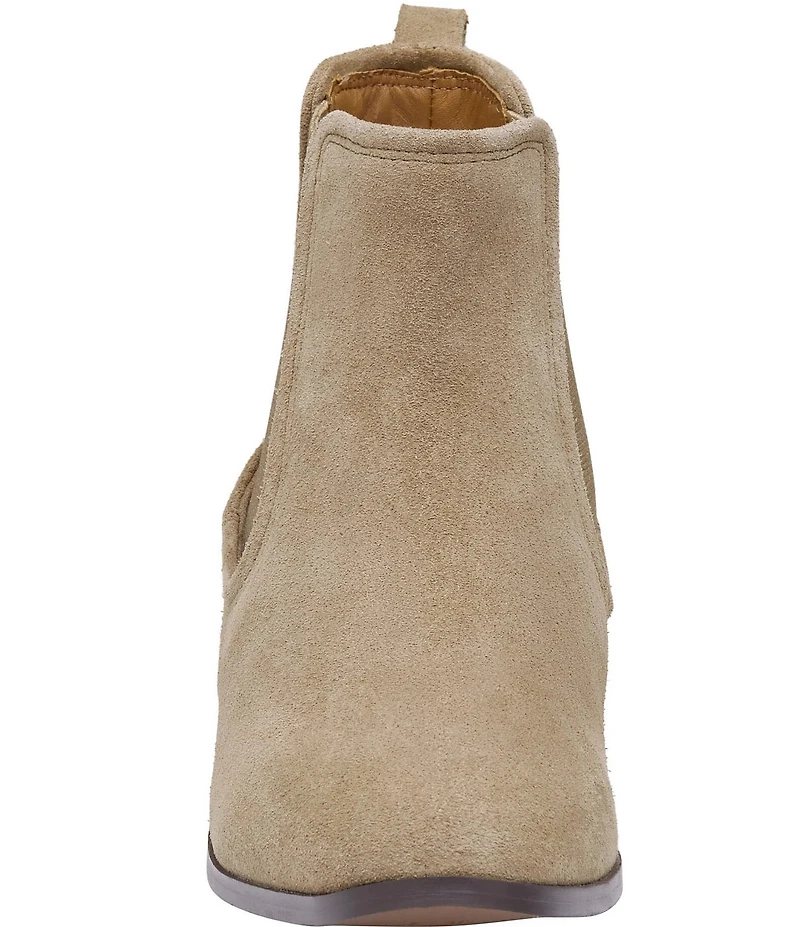 Johnston & Murphy Women's Tinsley Suede Chelsea Booties