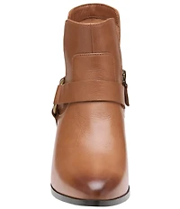 Johnston & Murphy Women's Trista O-Ring Harness Hardware Leather Booties