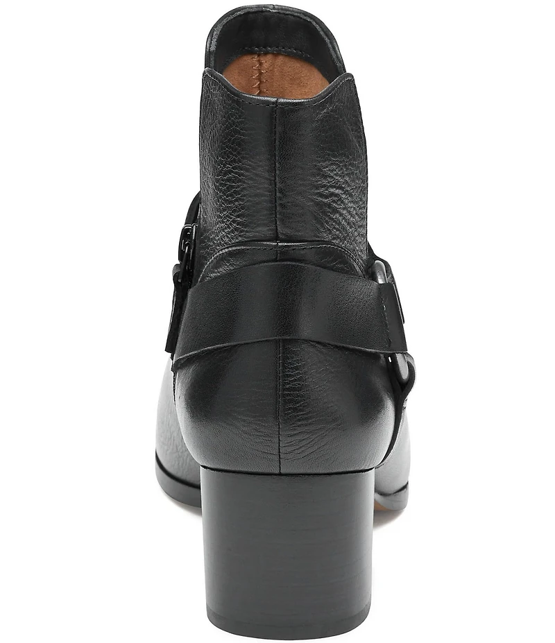 Johnston & Murphy Women's Trista O-Ring Harness Hardware Leather Booties