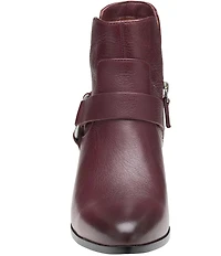 Johnston & Murphy Women's Trista O-Ring Harness Hardware Leather Booties