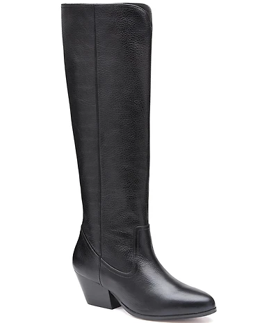 Johnston & Murphy Women's Tristen Leather Tall Boots