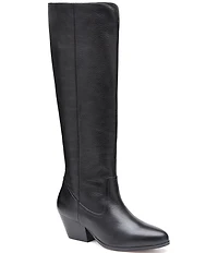 Johnston & Murphy Women's Tristen Leather Tall Boots