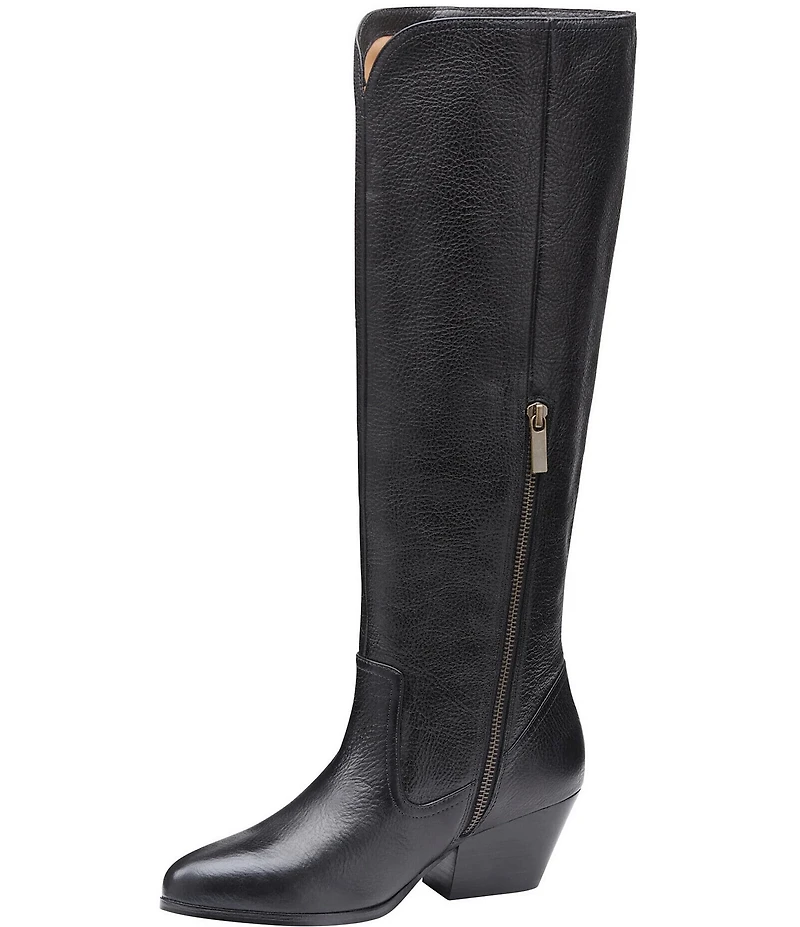 Johnston & Murphy Women's Tristen Leather Tall Boots