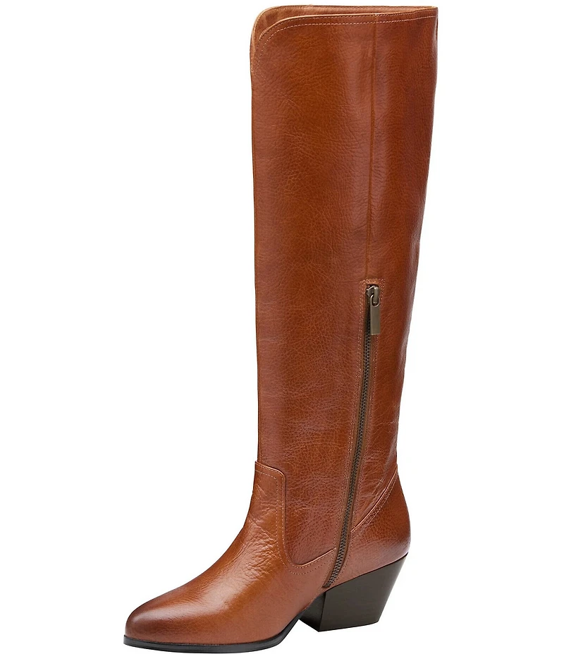 Johnston & Murphy Women's Tristen Leather Tall Boots