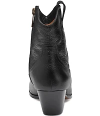 Johnston & Murphy Women's Tristen Waterproof Leather Western Booties