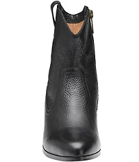 Johnston & Murphy Women's Tristen Waterproof Leather Western Booties
