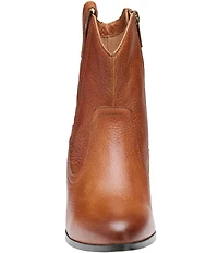 Johnston & Murphy Women's Tristen Waterproof Leather Western Booties