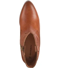 Johnston & Murphy Women's Tristen Waterproof Leather Western Booties