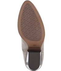 Johnston & Murphy Women's Tristen Waterproof Suede Western Booties