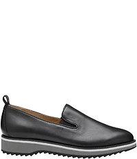 Johnston & Murphy Women's Ulyssa Leather Double Gore Loafers