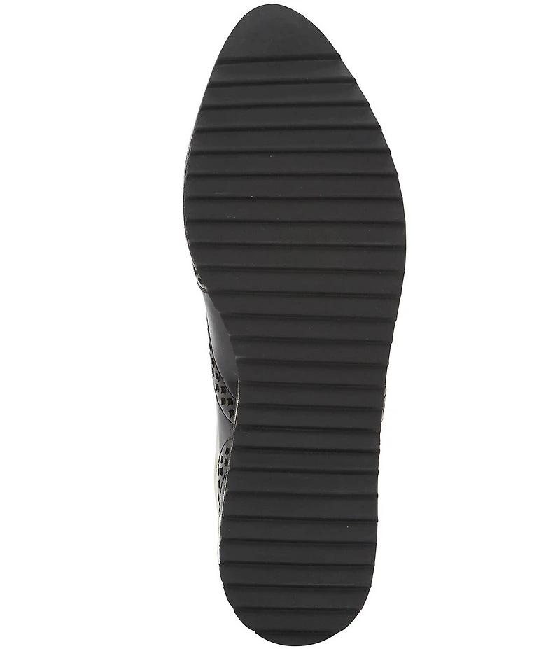 Johnston & Murphy Women's Ulyssa Patent Leather Brogue Detail Wingtip Oxfords