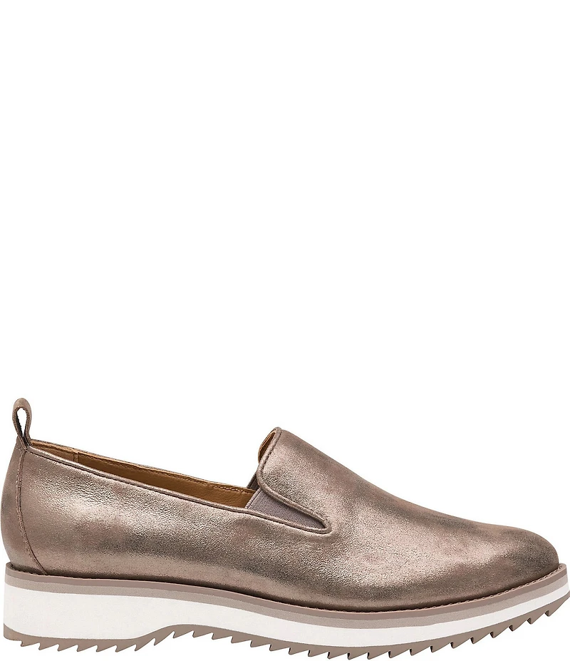 Johnston & Murphy Women's Ulyssa Suede Double Gore Loafers