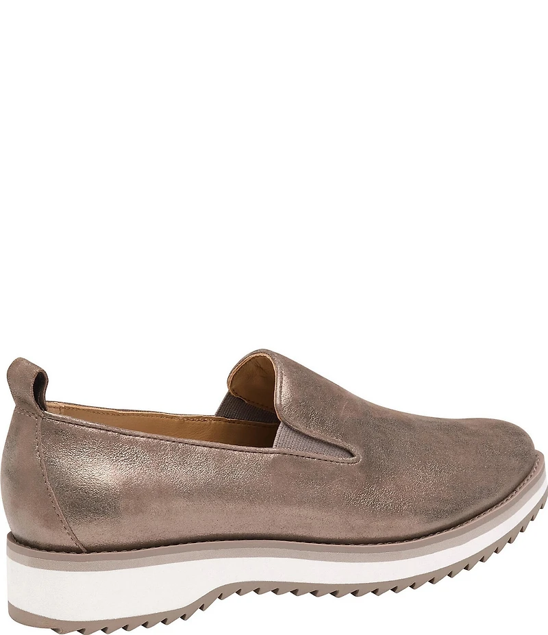 Johnston & Murphy Women's Ulyssa Suede Double Gore Loafers