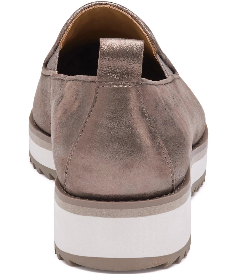 Johnston & Murphy Women's Ulyssa Suede Double Gore Loafers