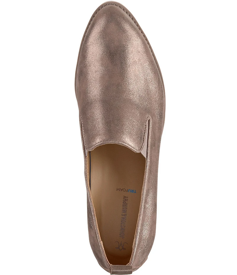 Johnston & Murphy Women's Ulyssa Suede Double Gore Loafers