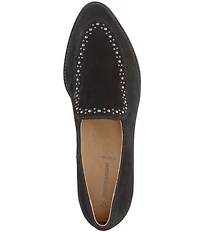 Johnston & Murphy Women's Ulyssa Suede Studded Loafers