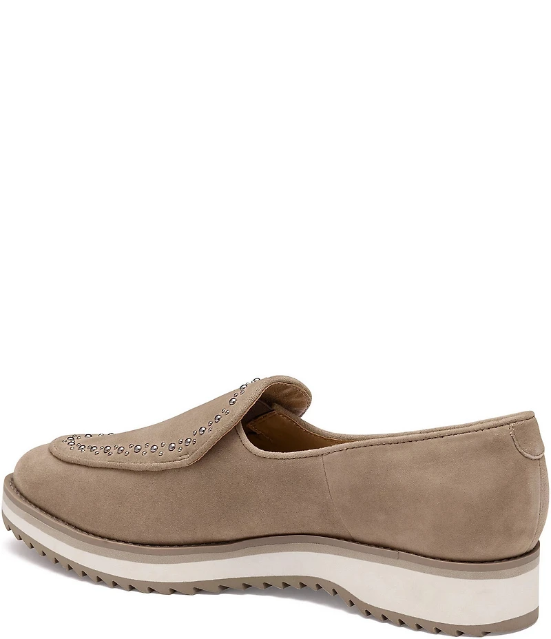 Johnston & Murphy Women's Ulyssa Suede Studded Loafers