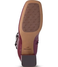 Johnston & Murphy Women's Whitney Nappa Leather Chain Bootie