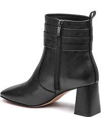 Johnston & Murphy Women's Whitney Nappa Leather Chain Bootie