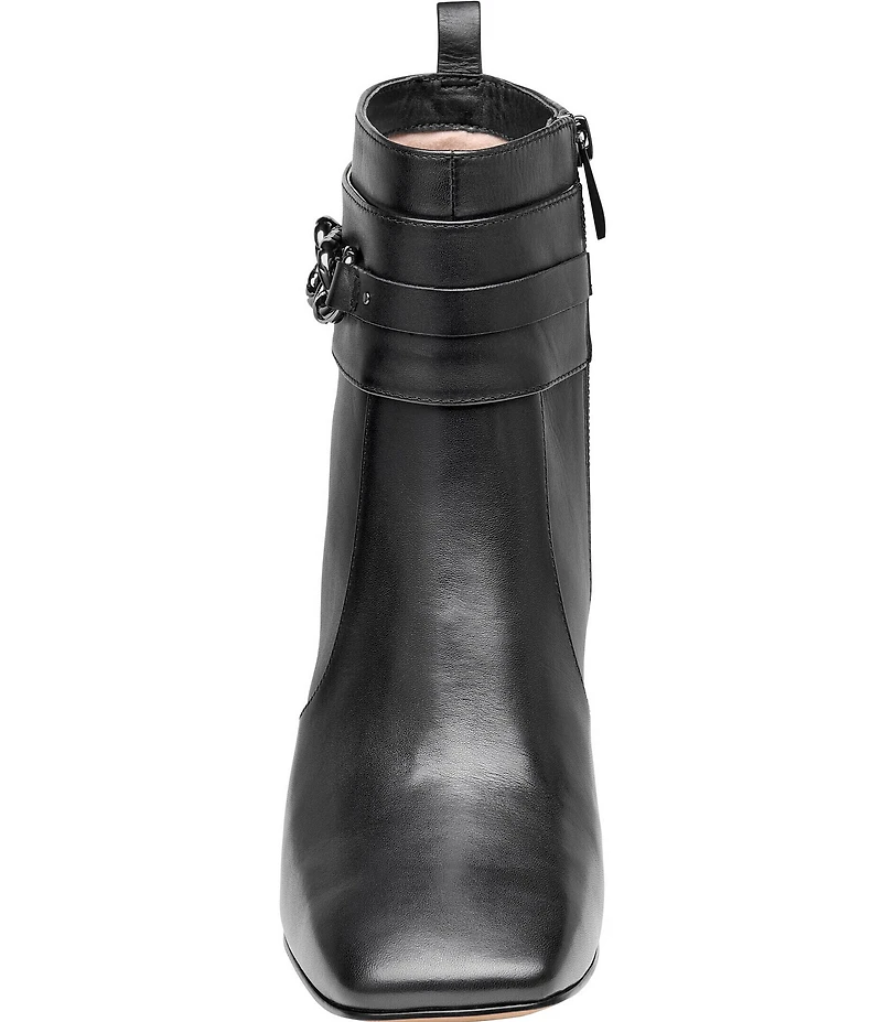 Johnston & Murphy Women's Whitney Nappa Leather Chain Bootie