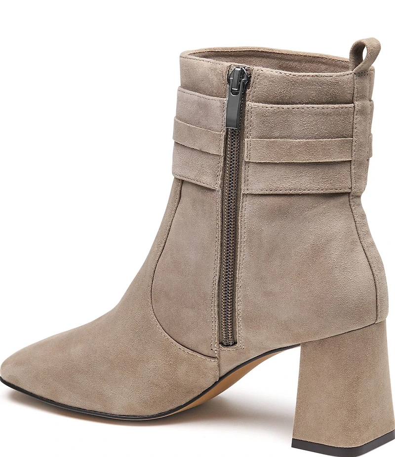 Johnston & Murphy Women's Whitney Suede Chain Booties