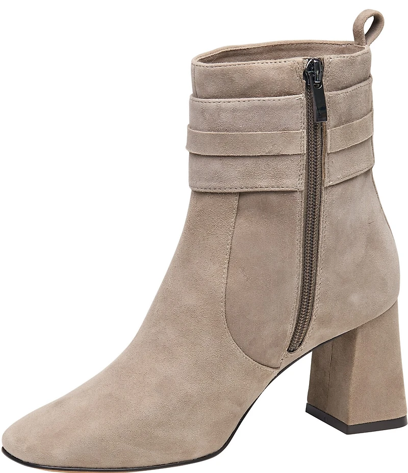Johnston & Murphy Women's Whitney Suede Chain Booties
