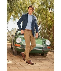 Johnston & Murphy XC+ Motion Mini Petal Print Long Sleeve Woven Shirt