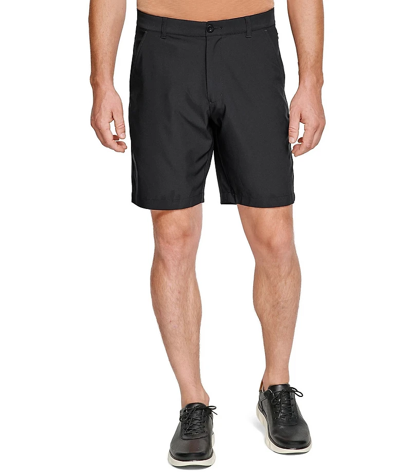 Johnston & Murphy XC4 Performance Stretch Flat Front 9#double; Inseam Shorts