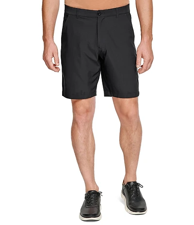 Johnston & Murphy XC4 Performance Stretch Flat Front 9#double; Inseam Shorts