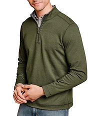 Johnston & Murphy XC4 Performance Stretch Reversible Quarter-Zip Pullover
