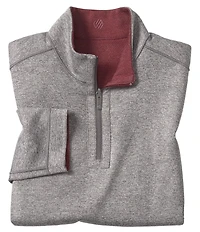 Johnston & Murphy XC4 Performance Stretch Reversible Quarter-Zip Pullover
