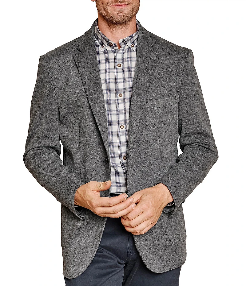 Johnston & Murphy XCFlex Unlined Hooded Knit Blazer