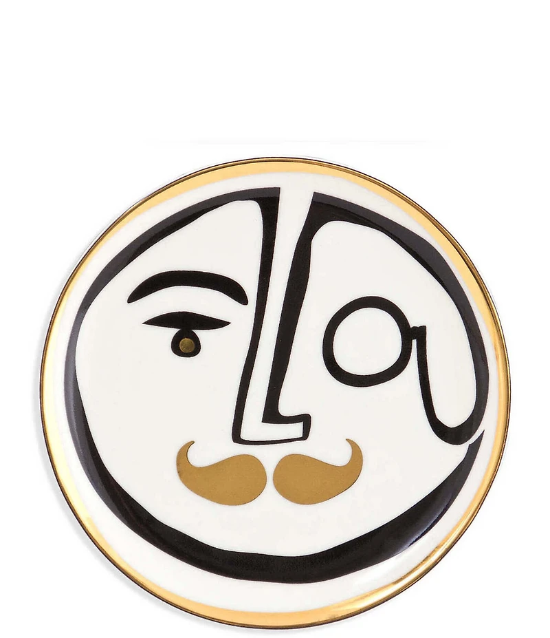 Jonathan Adler Marseilles Faces Coaster Set