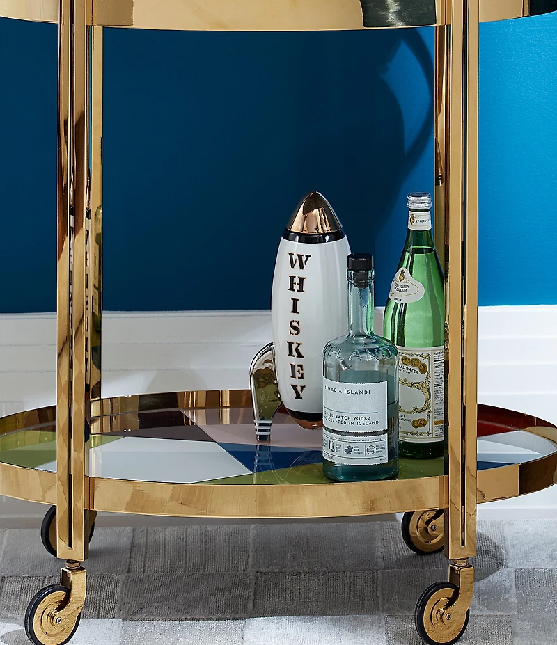 Jonathan Adler Rocket Whiskey Decanter